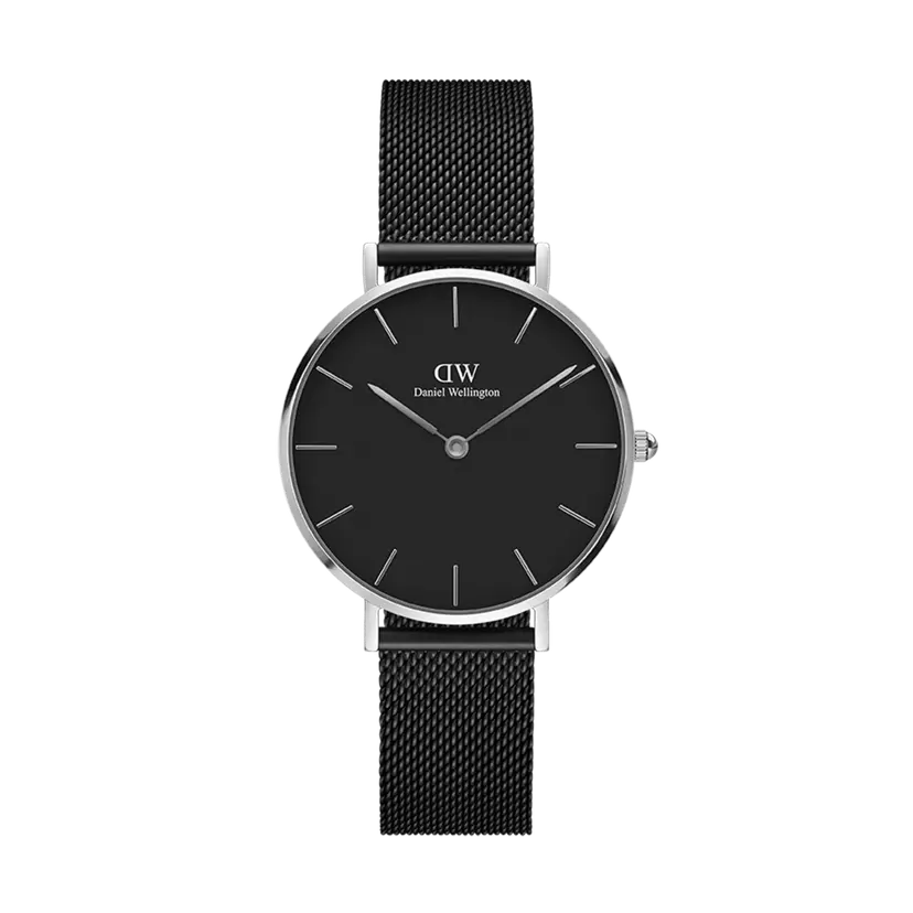 Daniel Wellington Silver 28mm Mic Watch Petite Ashfield | DW