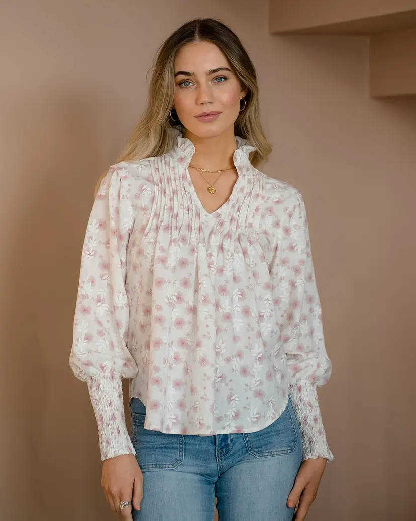 Floyd Bluse Niki Pearl
