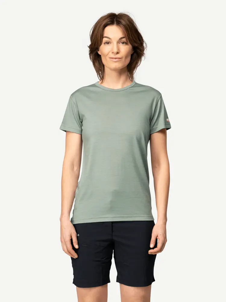 Devold Devold - Breeze Plus Merino 200 T-skjorte Dame - Large - Grønn