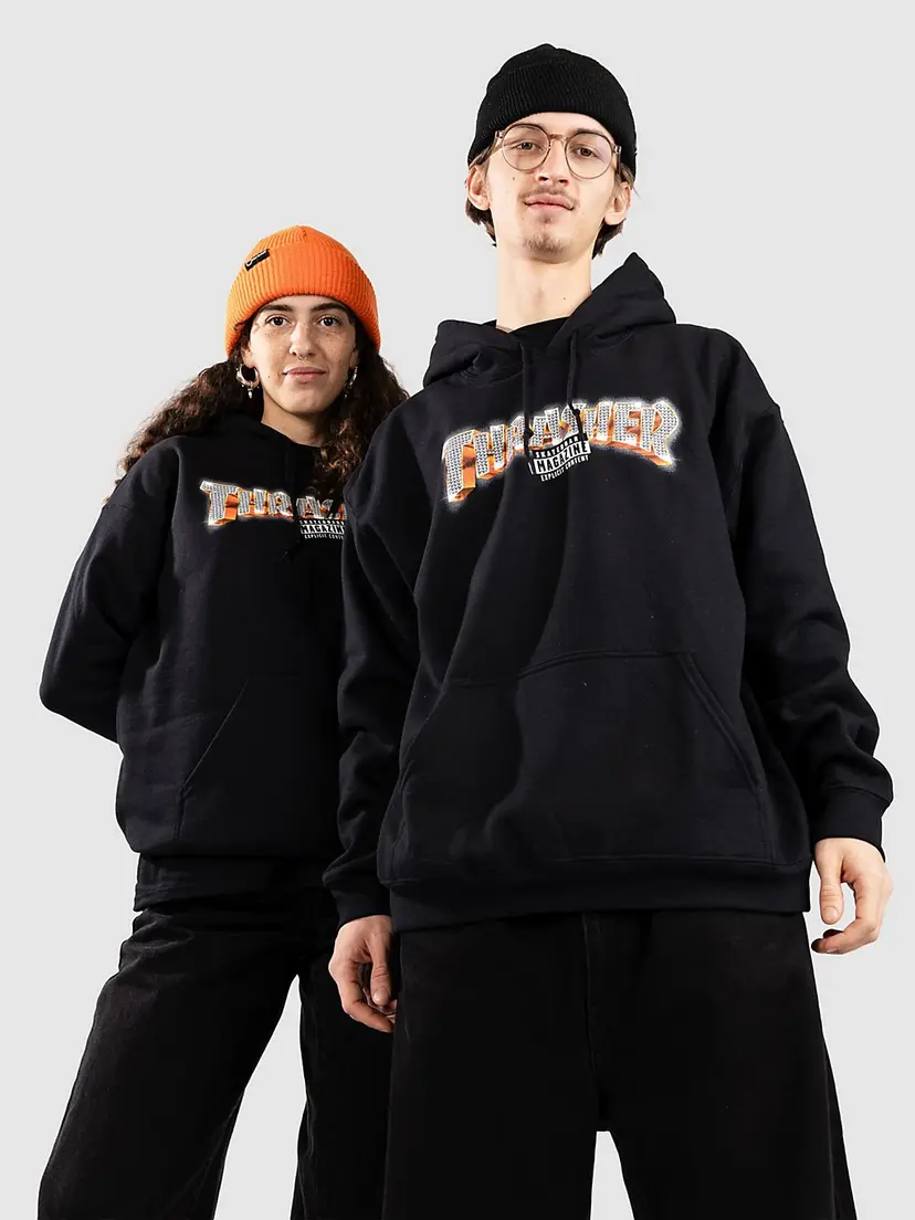 Thrasher Thrasher Explicit Hettegenser svart