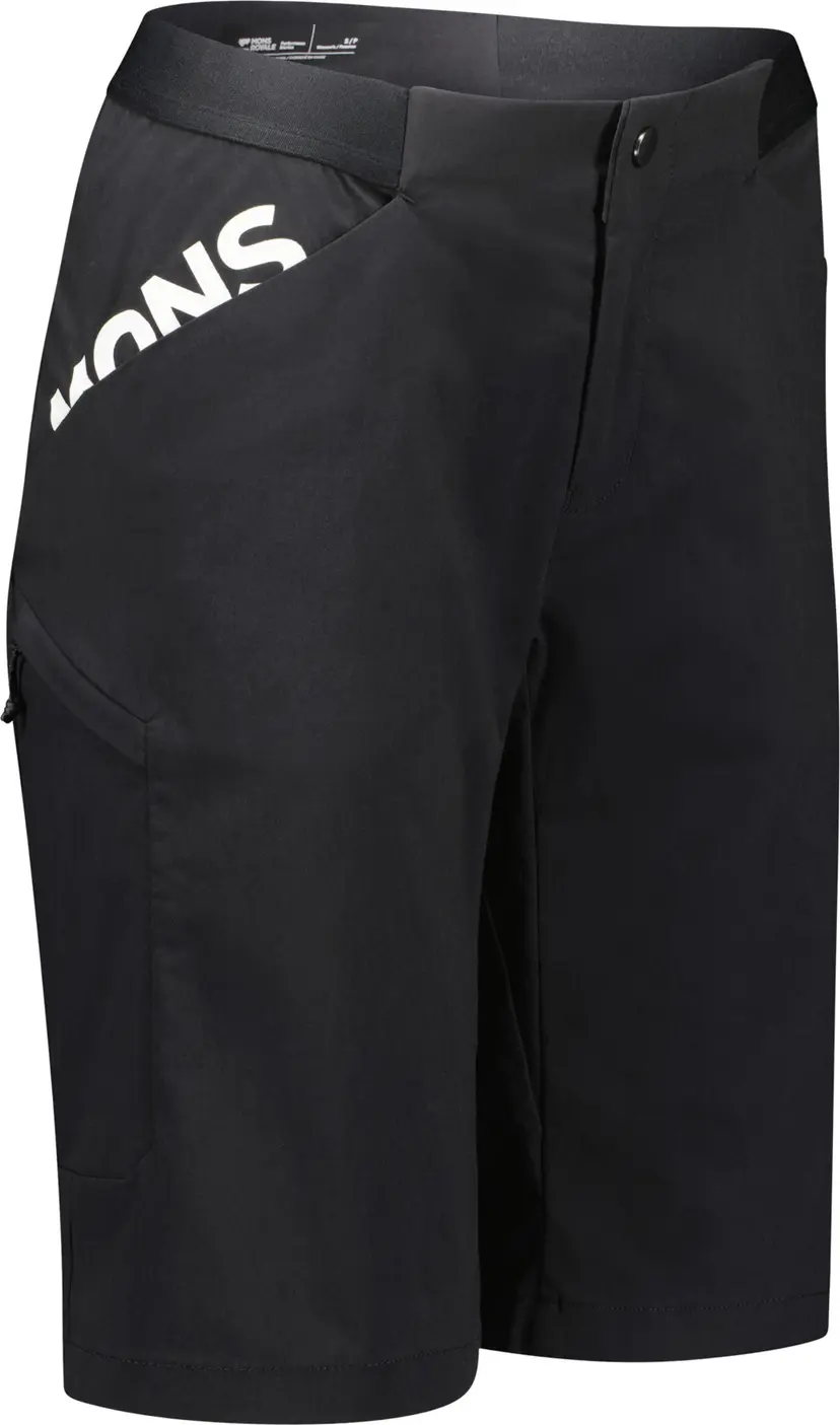 Mons Royale Mons Royale Women's Diversion Merino Trail Shorts Black