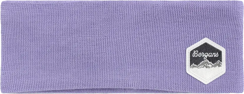 Bergans Bergans Junior´s Storetind Fleece Lined Wool Headband Acai Smoothie