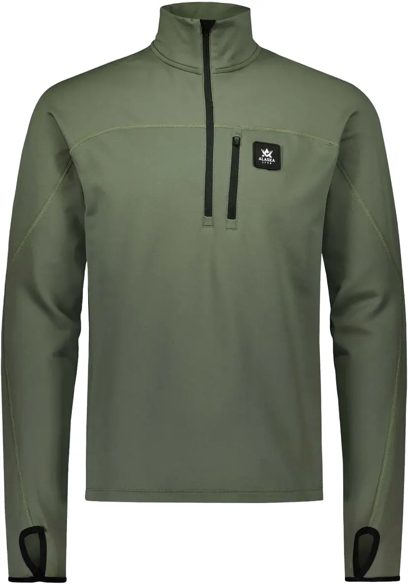Alaska 1795 Alaska 1795 M's ThermoDry Half-Zip Top Olive
