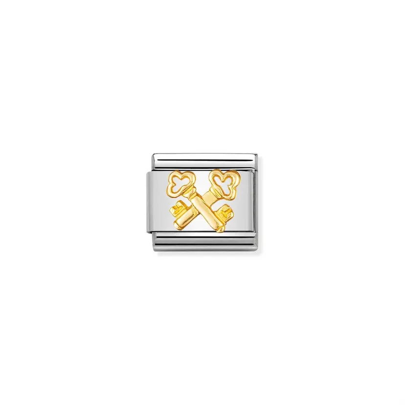 Nomination Keys Gold