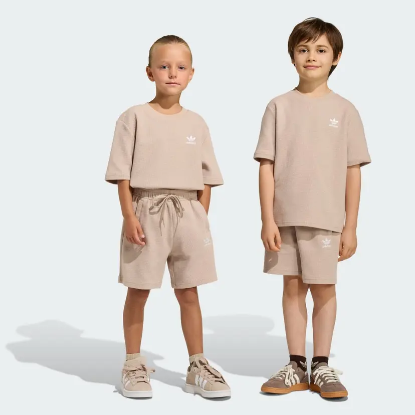 Adidas Loose Waffle Short T-Shirt Sett
