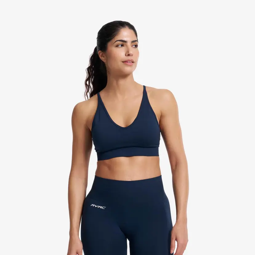 RevolutionRace Sculpt Seamless Sports Bra Dame Deep Navy
