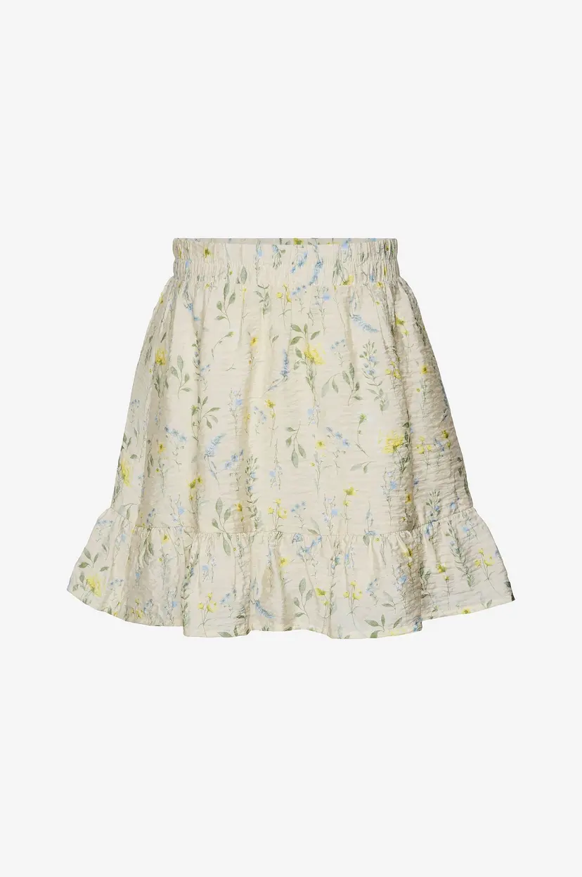 Vero Moda Girl Skjørt vmJosie HW Short Skirt Wvn - Beige