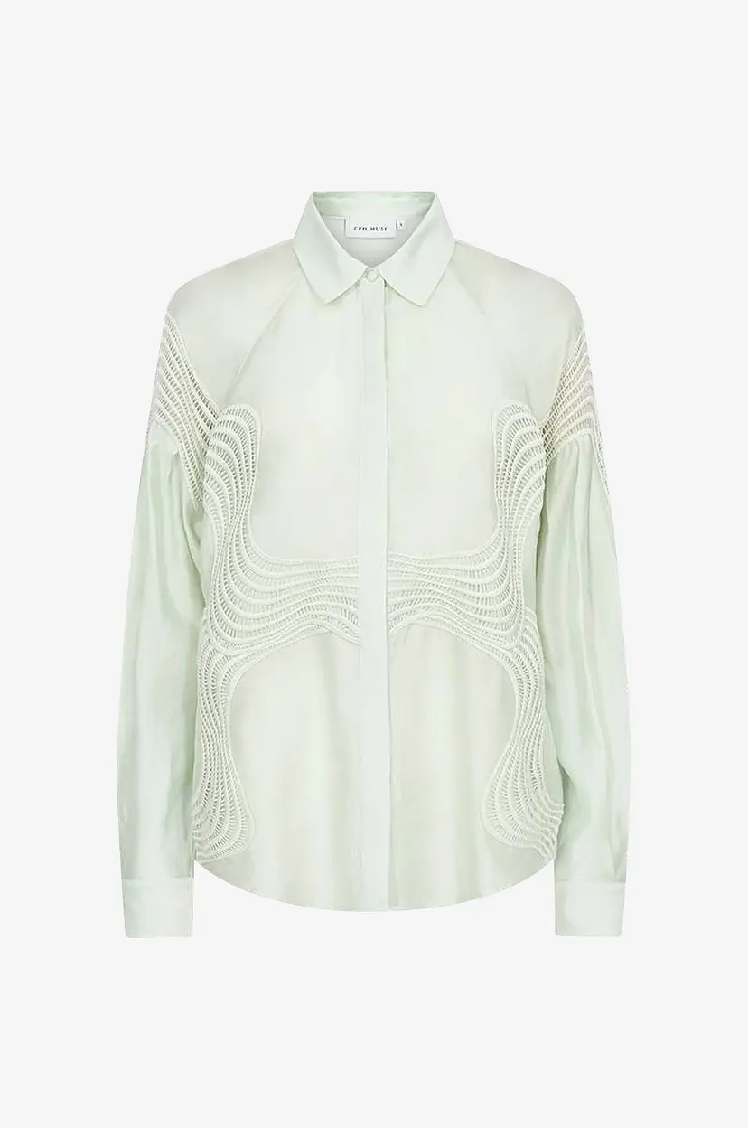 Copenhagen Muse Bluse cmMolly-Shirt - Grønn