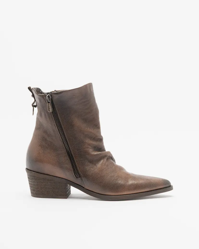 PROF PROF P-181 Brown Ankle Boots