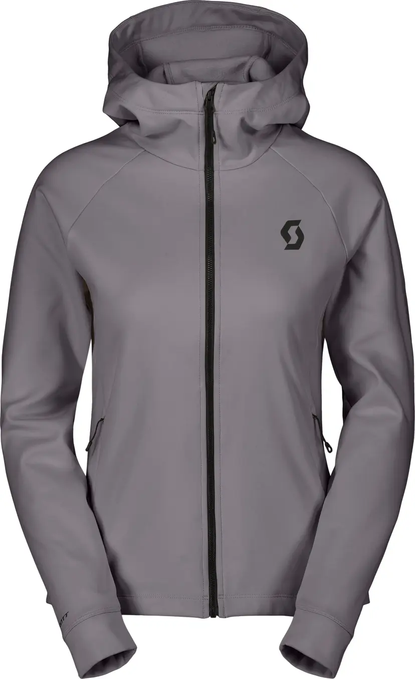 Scott Scott Women's Hoody Defined Warm Zip Evening Grey