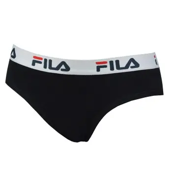 Fila FILA Truser Women String Svart bomull Medium Dame