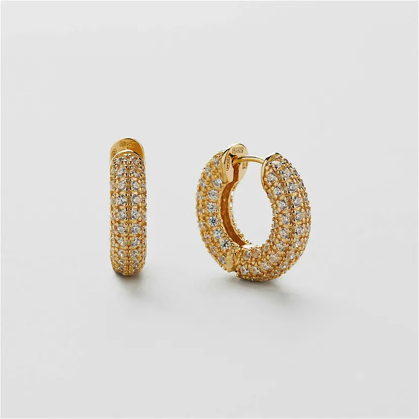 Safira Chunky Sessan Hoops