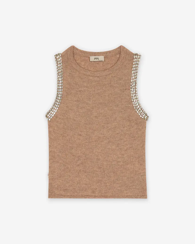 Jijil Jijil JPI25MK018 Camel Top