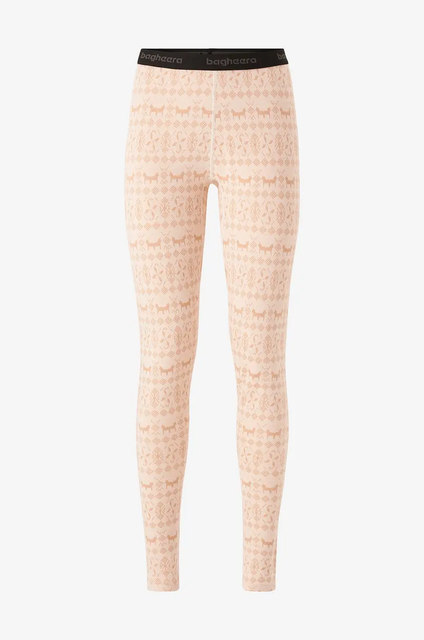 Bagheera Longs Merino Dalecarlian Pants III W - Hvit