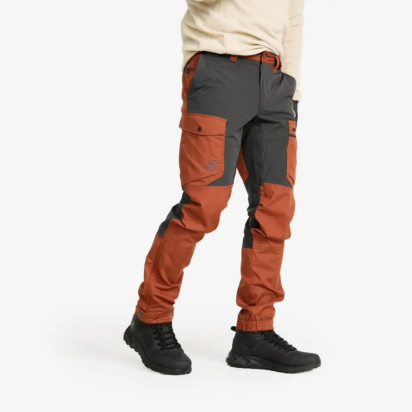 RevolutionRace Rambler Lightweight Pro Pants Herre Dusty Orange/Anthracite