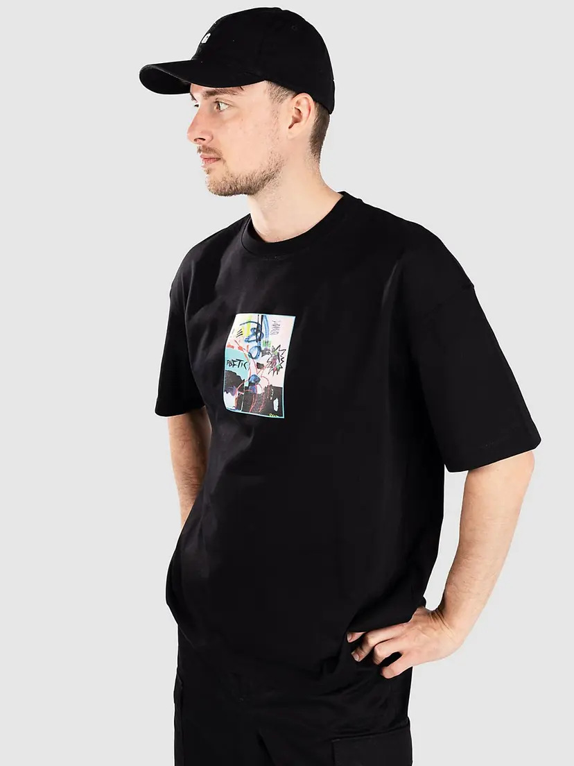 Poetic Collective Poetic Collective 80's T-skjorte svart