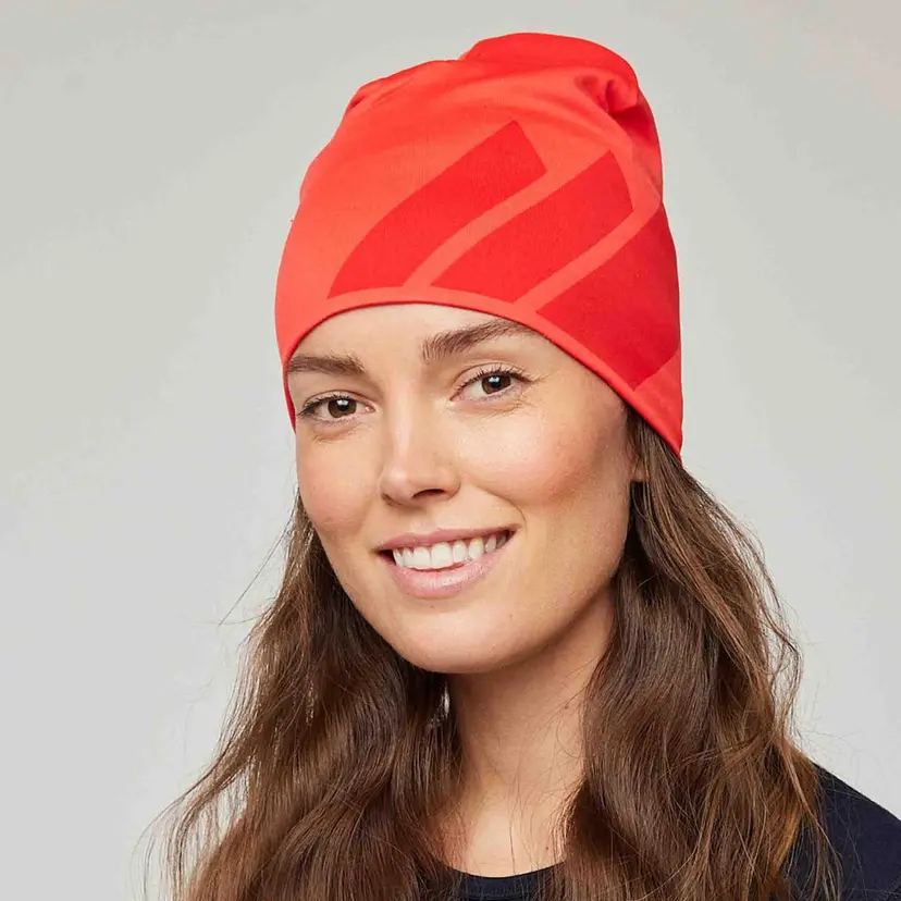 Skogstad Skogstad Bøye hat lue, Poppy Red