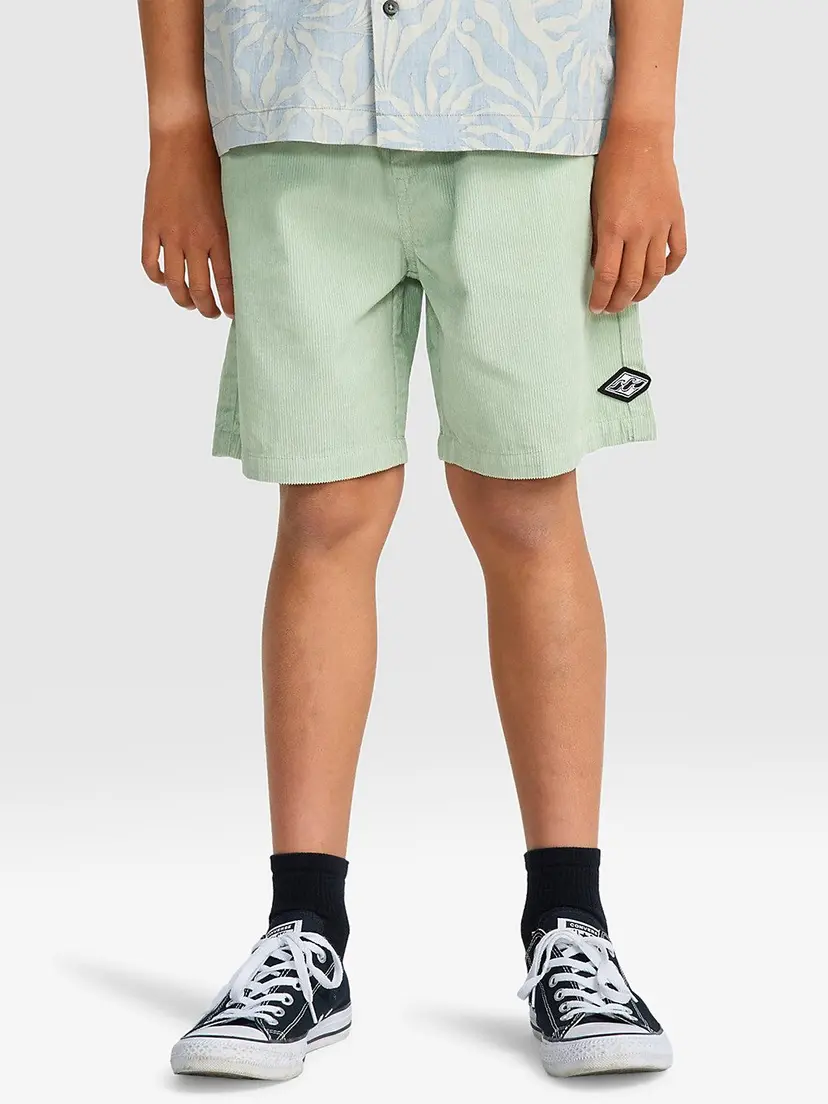 Billabong Billabong Larry Cord Kids Shorts grønn