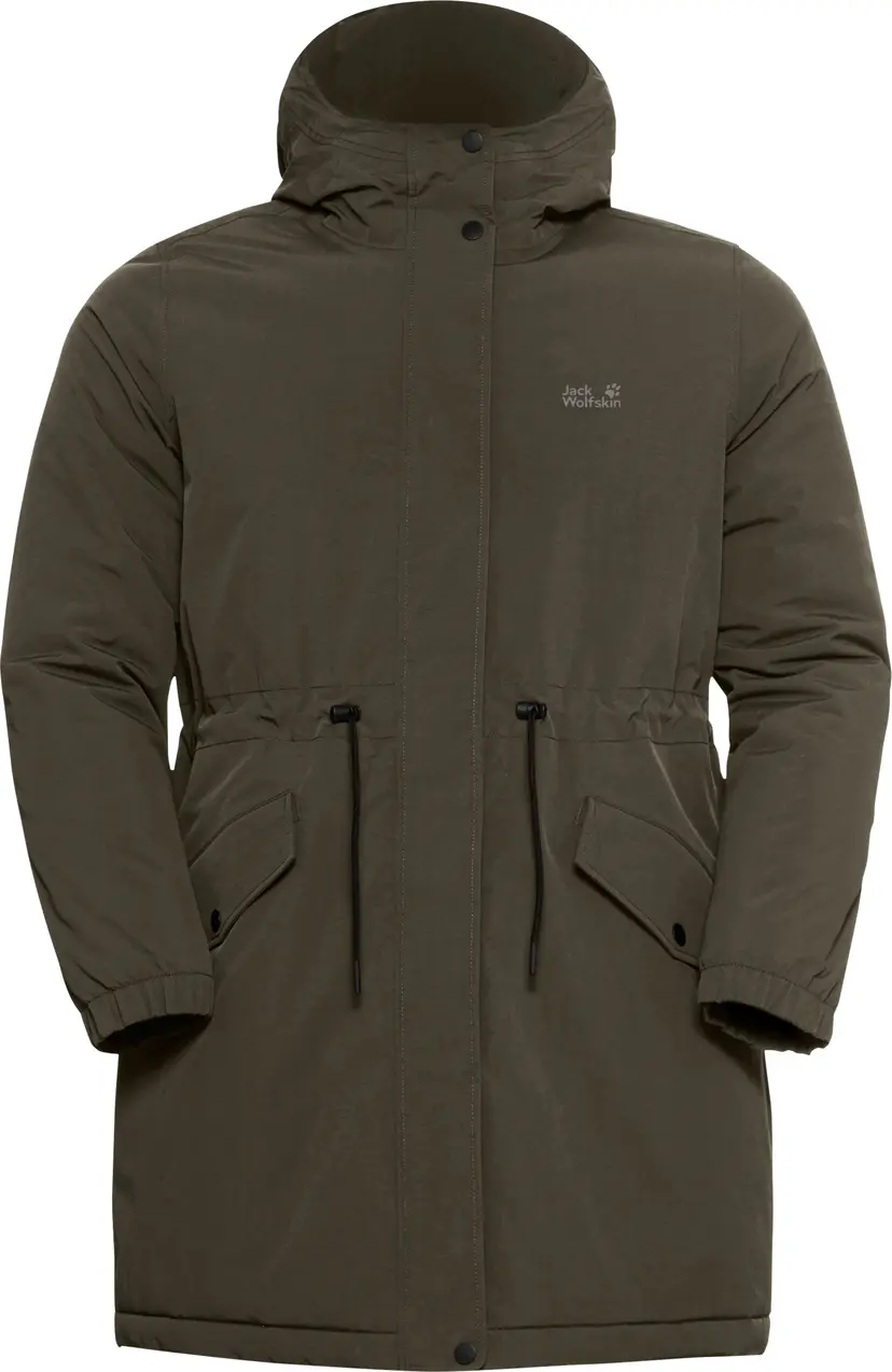 Jack Wolfskin Jack Wolfskin Women's Chilly Frost Parka Obsidian Moss