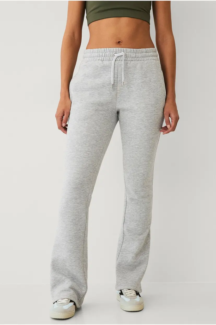 Ellos STUDIO Sweatbukser Sweat Pants Flare Core - Grå