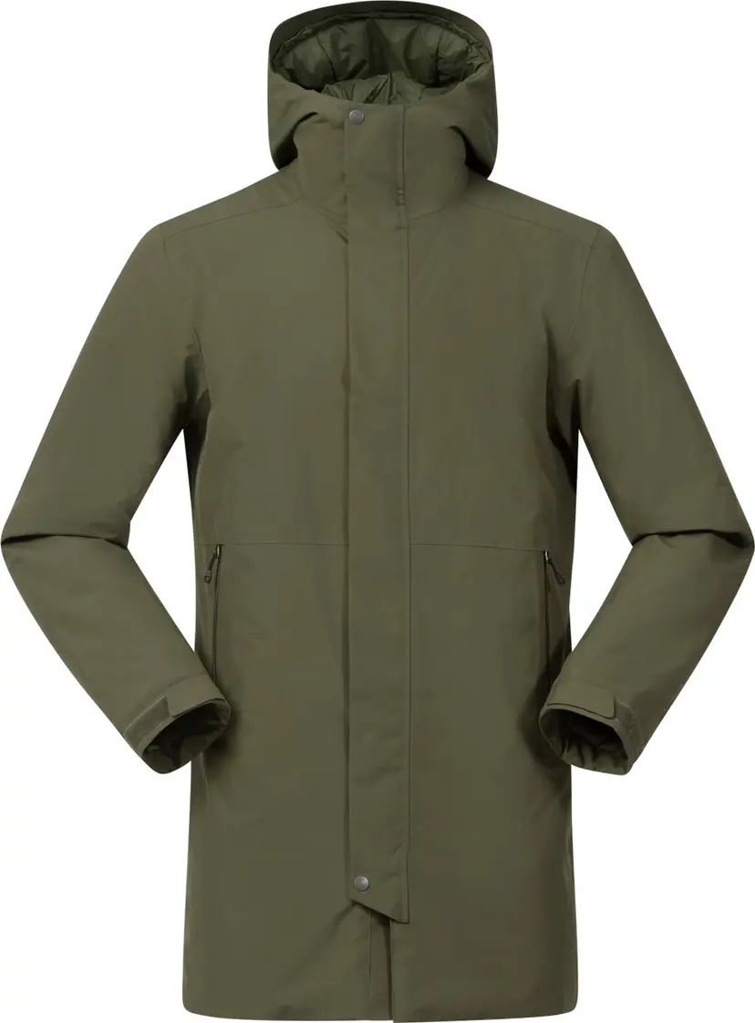Bergans Bergans Men's Urban Insulated Shell Coat  Dark Green Mud