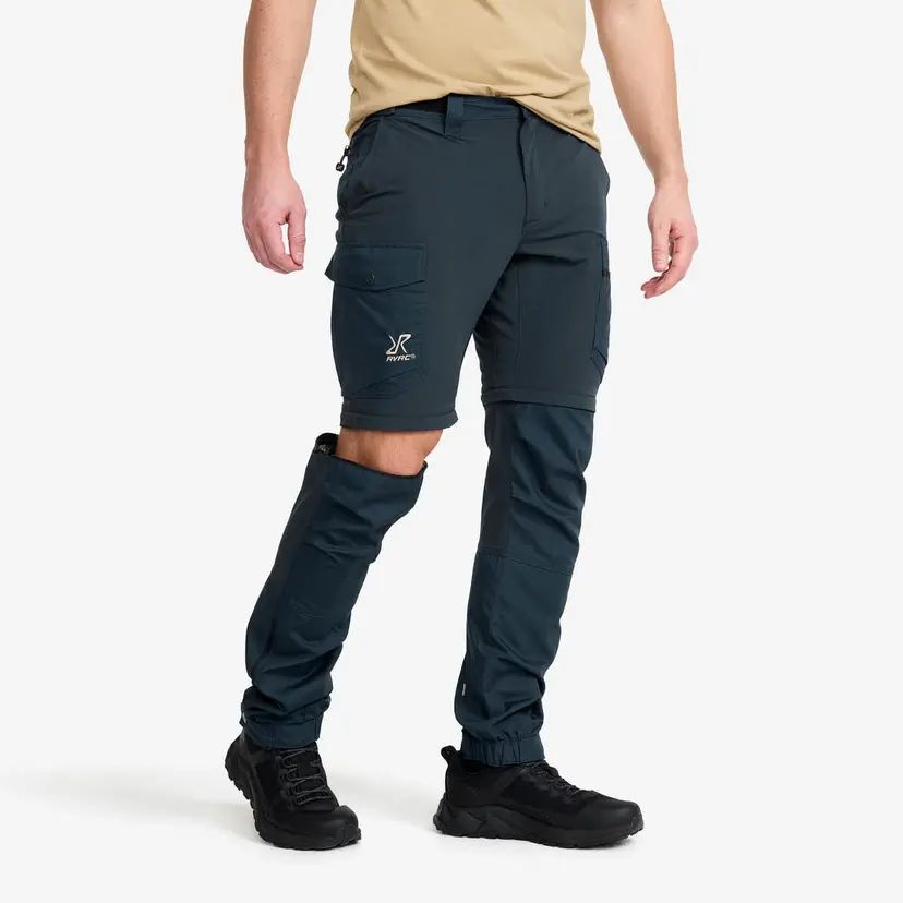 RevolutionRace Rambler Lightweight Zip-off Pants Herre Blueberry