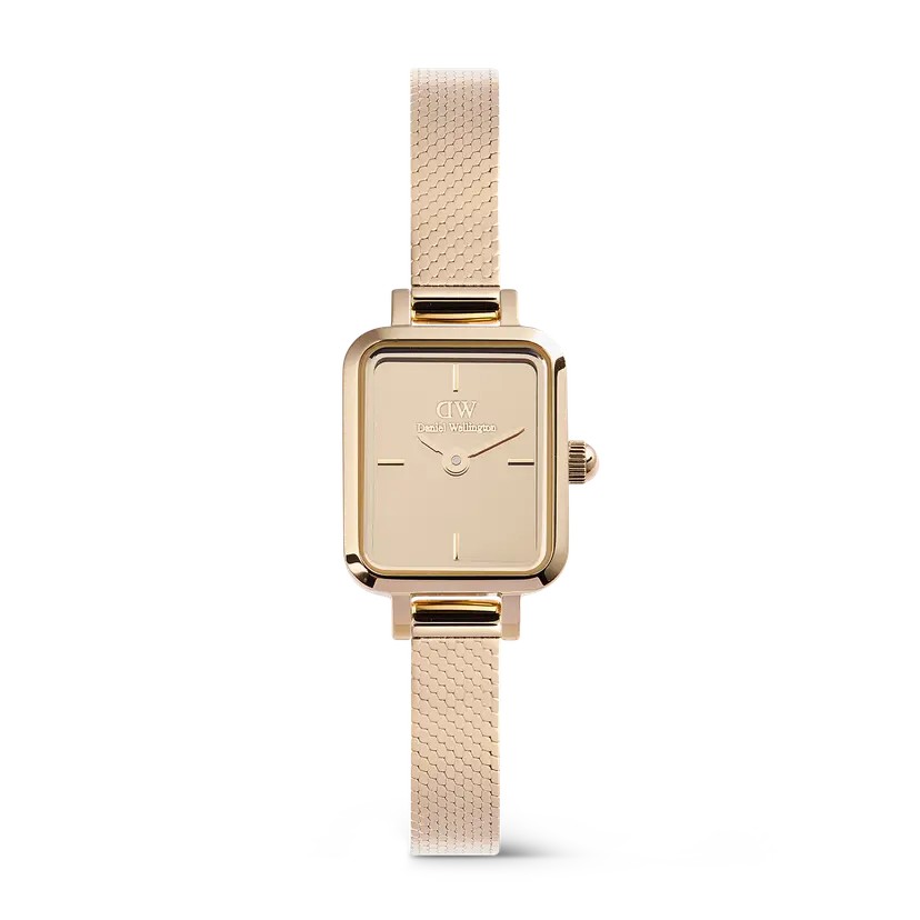 Daniel Wellington Rose Gold 15.4x18.2mm Watch Quadro Mini Reflection | DW