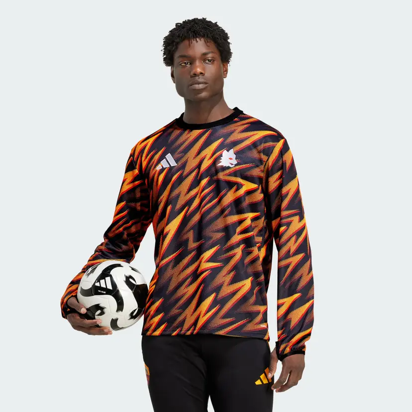Adidas AS Roma 25/26 Pre-Match Warm Overdel