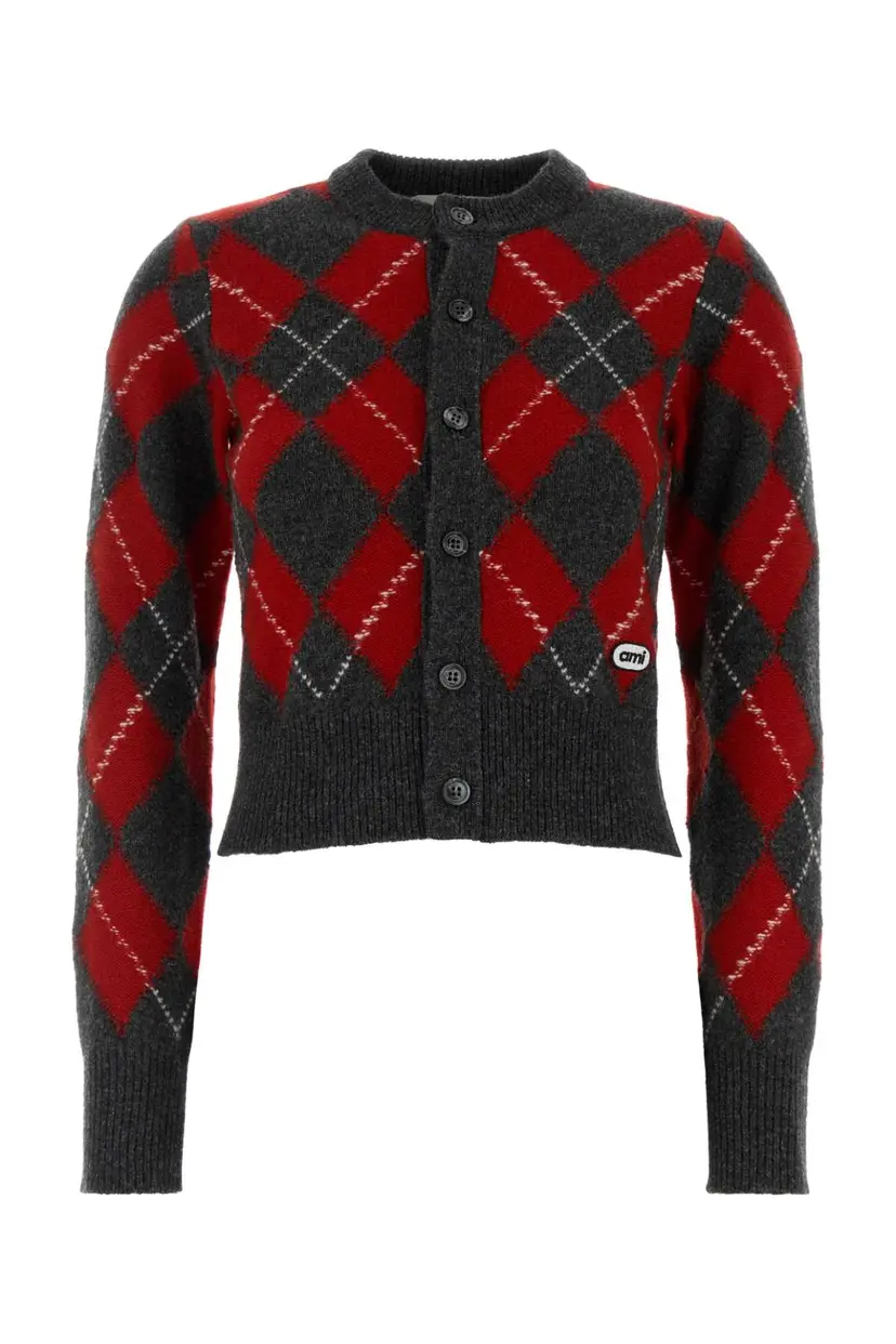 Ami Paris Ami Paris Cardigans – Rød