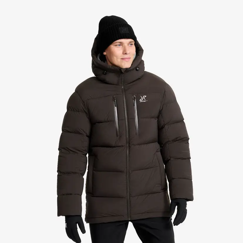 RevolutionRace Flexpedition Down Jacket Herre Espresso