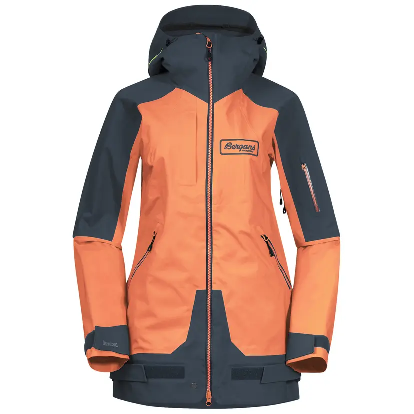Bergans Bergans Myrkdalen V2 3L Women's Jacket Cantaloupe/Orion Blue