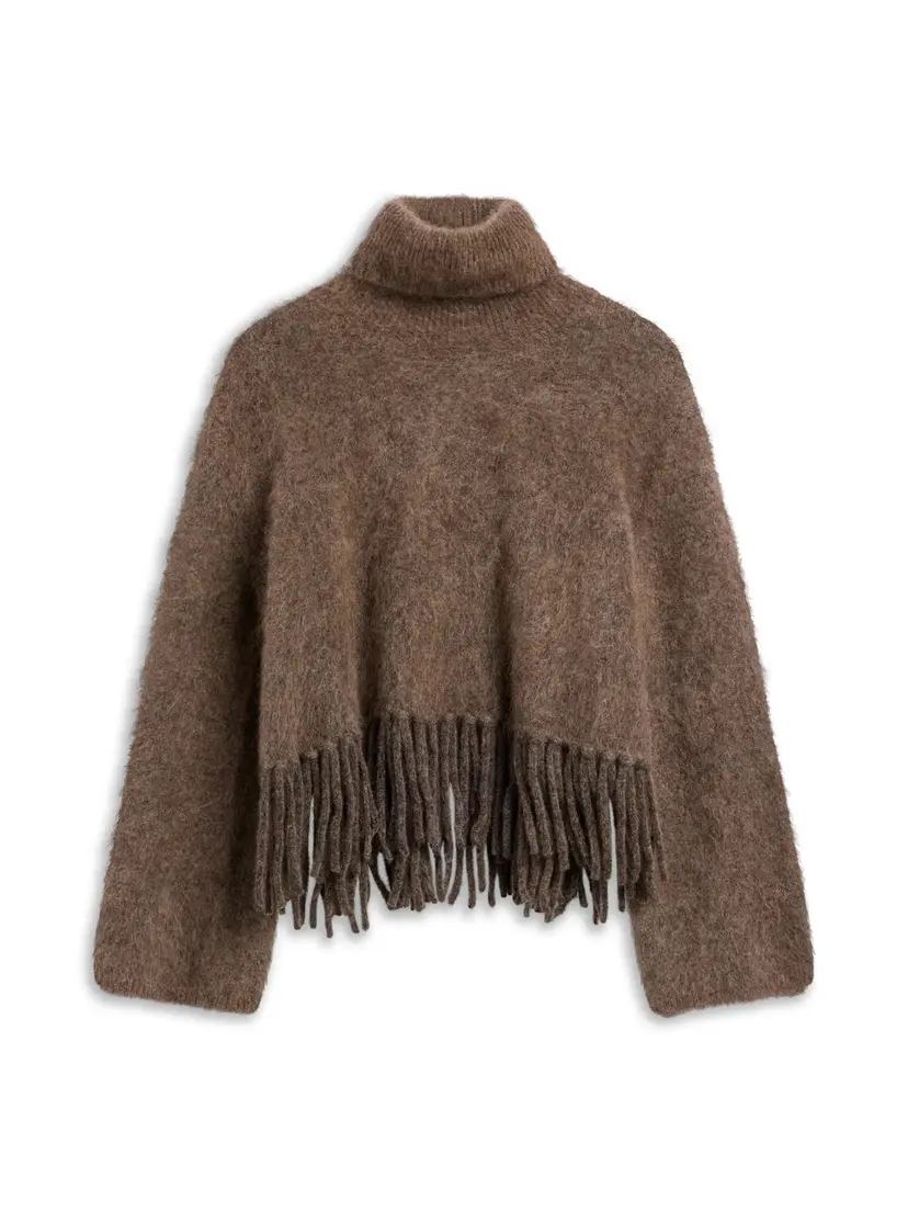 ella&il Milena Chunky Sweater Brown - S