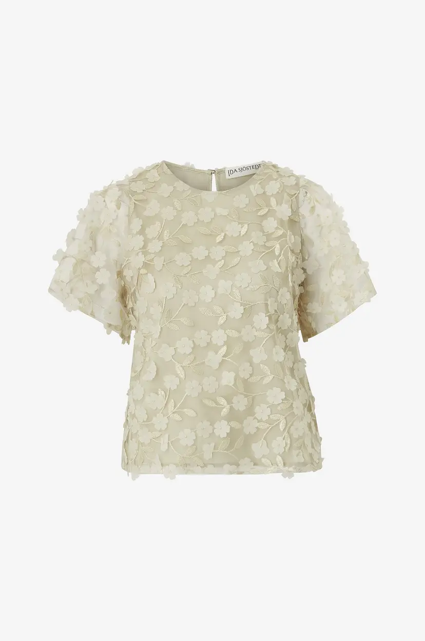 Ida Sjöstedt Bluse Lilja - Beige