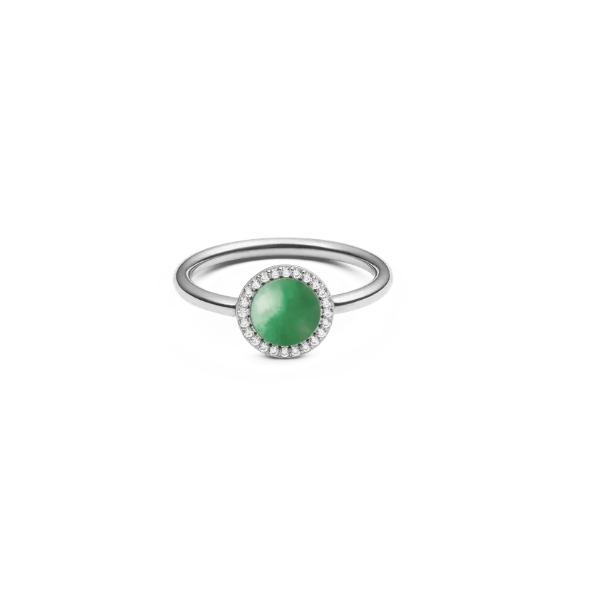 Silver Ring Audrey Jade | DW
