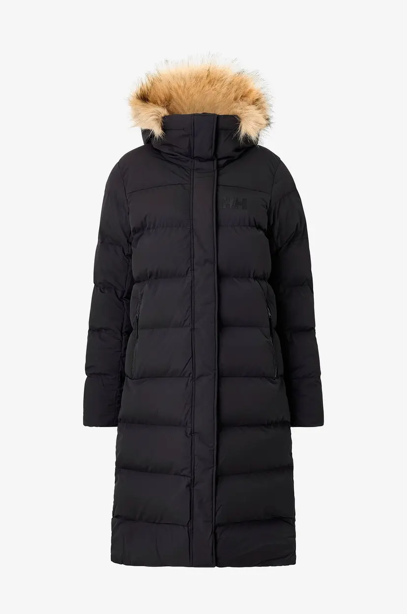 Helly Hansen Vinterparkas W Aria Long - Svart
