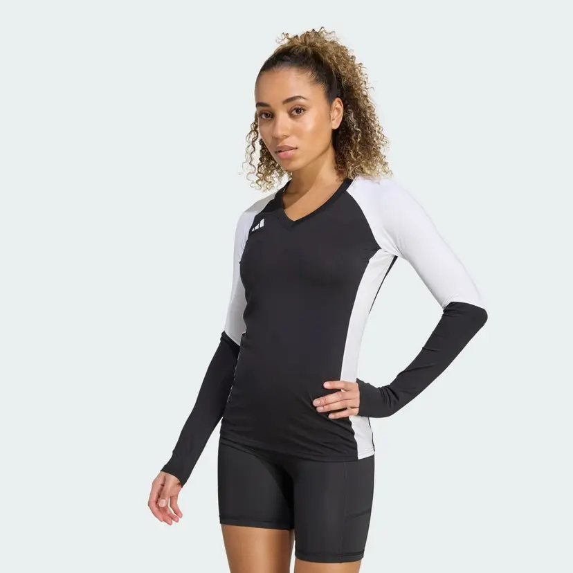 Adidas Quickset Long Sleeve Volleyball Trøye