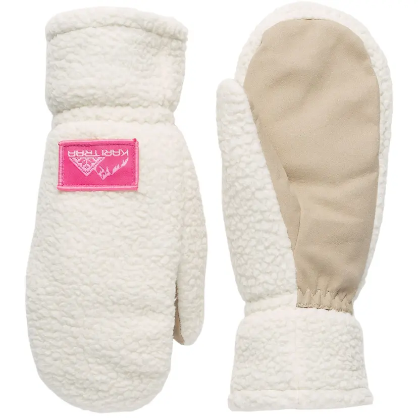 Kari Traa Kari Traa W's Rothe Pile Mittens Light Beige