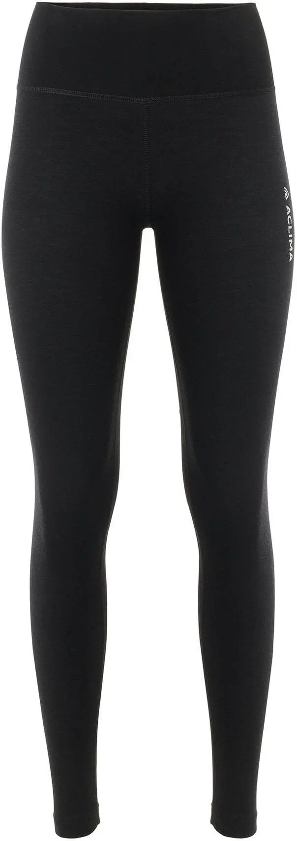 Aclima Aclima WarmWool Longs High Waist Woman Jet Black