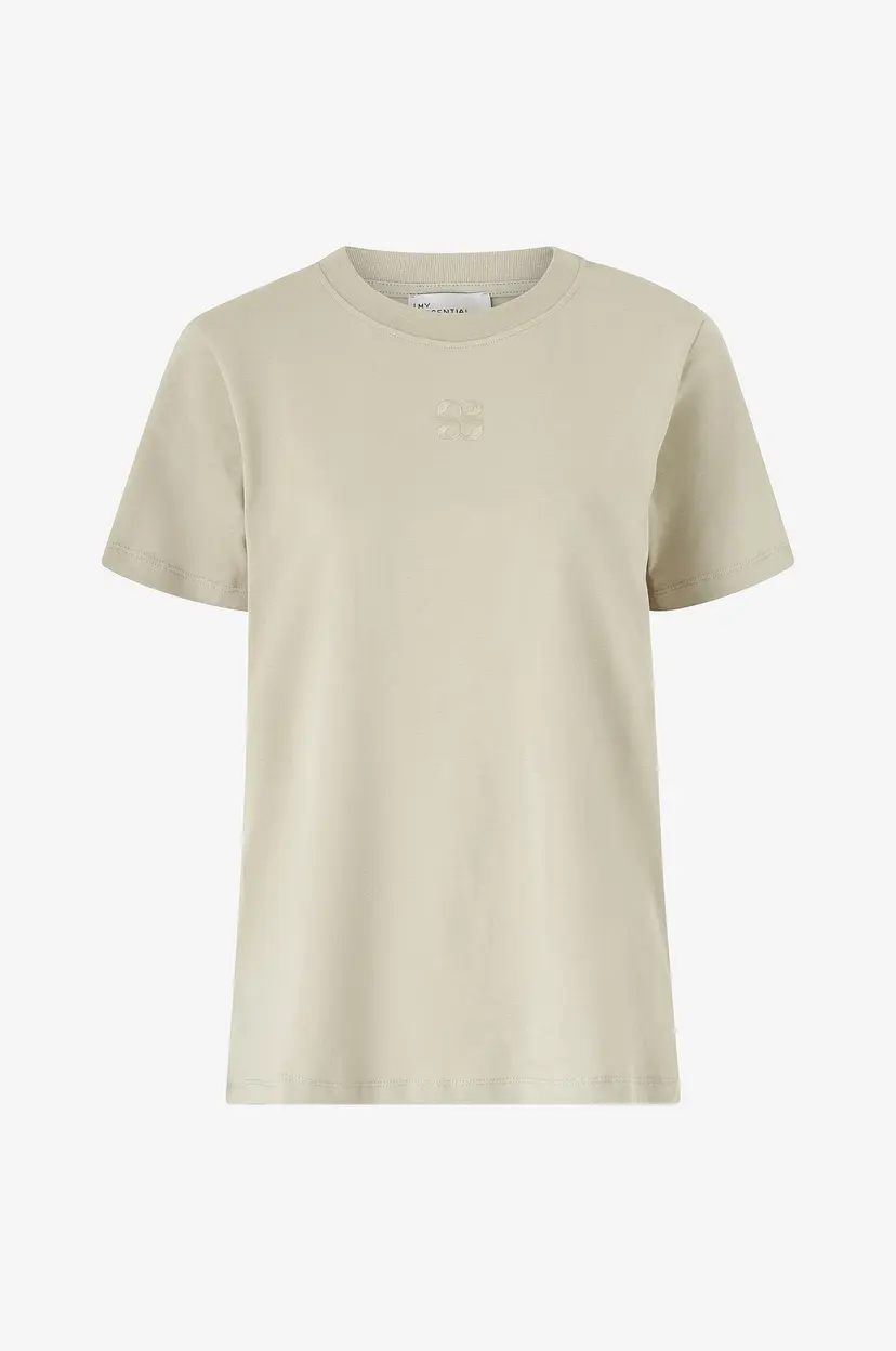 My Essential Wardrobe Topp Seattlemw Logo Emb. Tee - Grønn