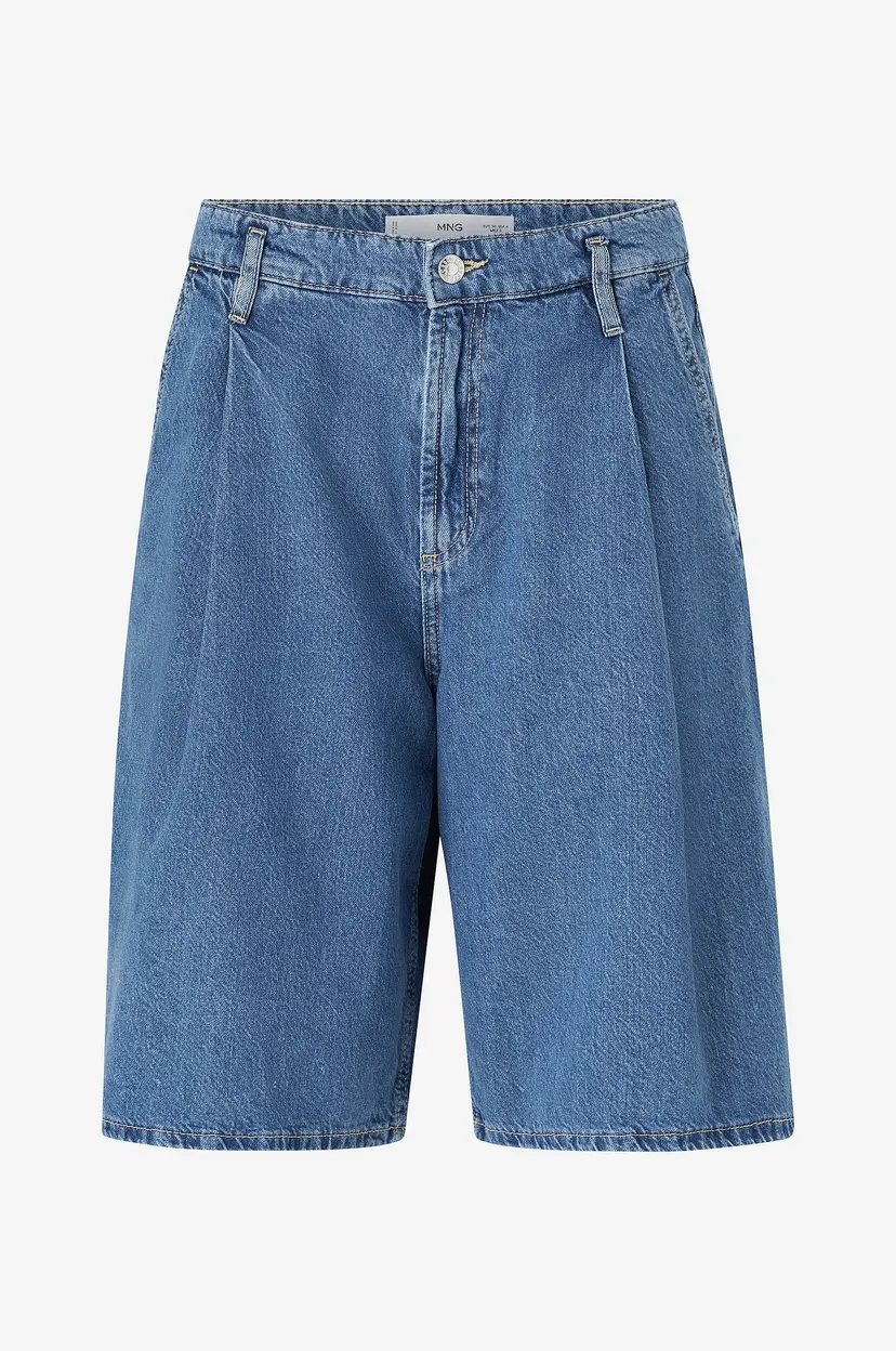 Mango Jeans-shorts Bermuda Shorts Carlo - Blå