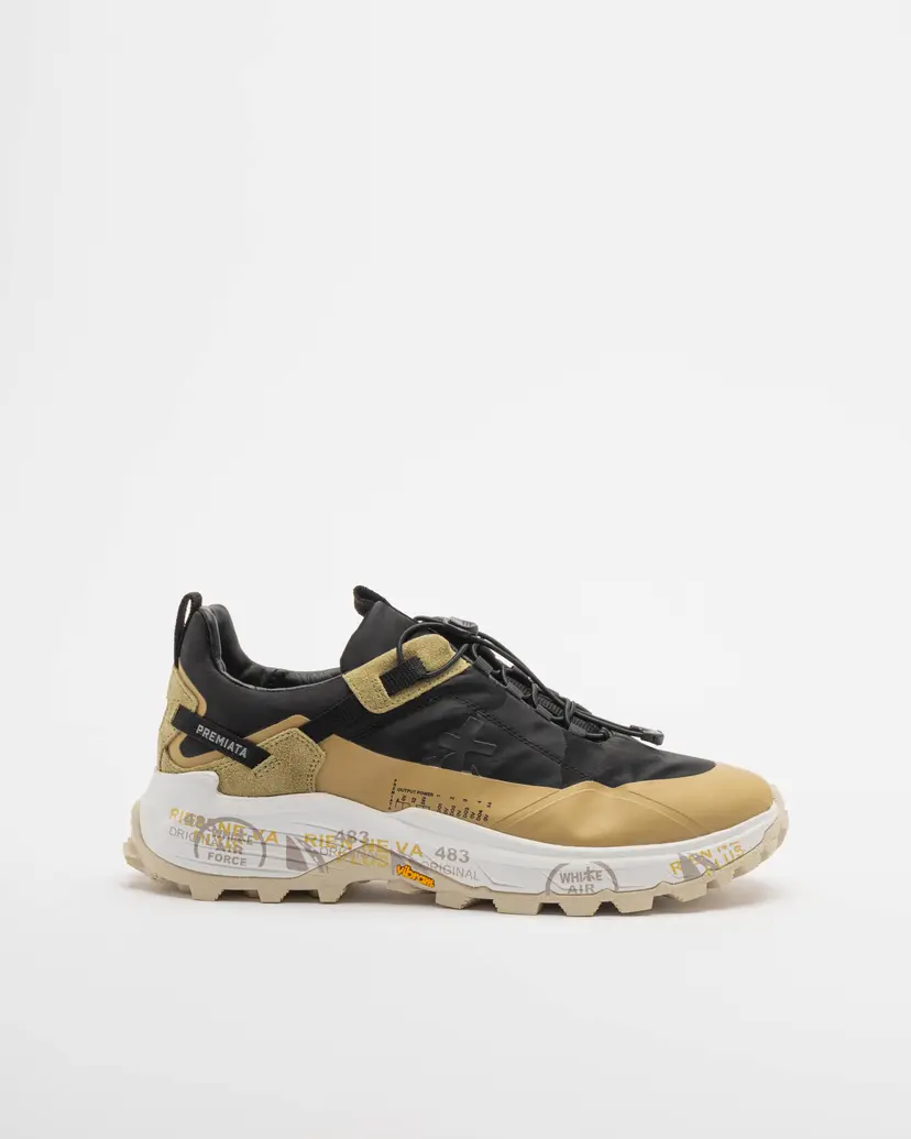 Premiata Premiata CROSS 2.0 385 Black Sneakers