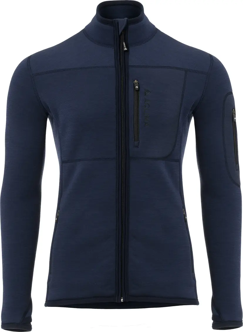 Aclima Aclima Men's FleeceWool Jacket Navy Blazer