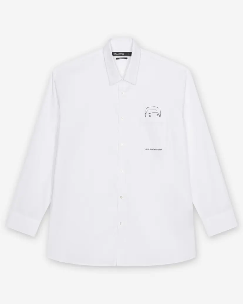 Karl Lagerfeld Karl Lagerfeld 605914 White Shirt