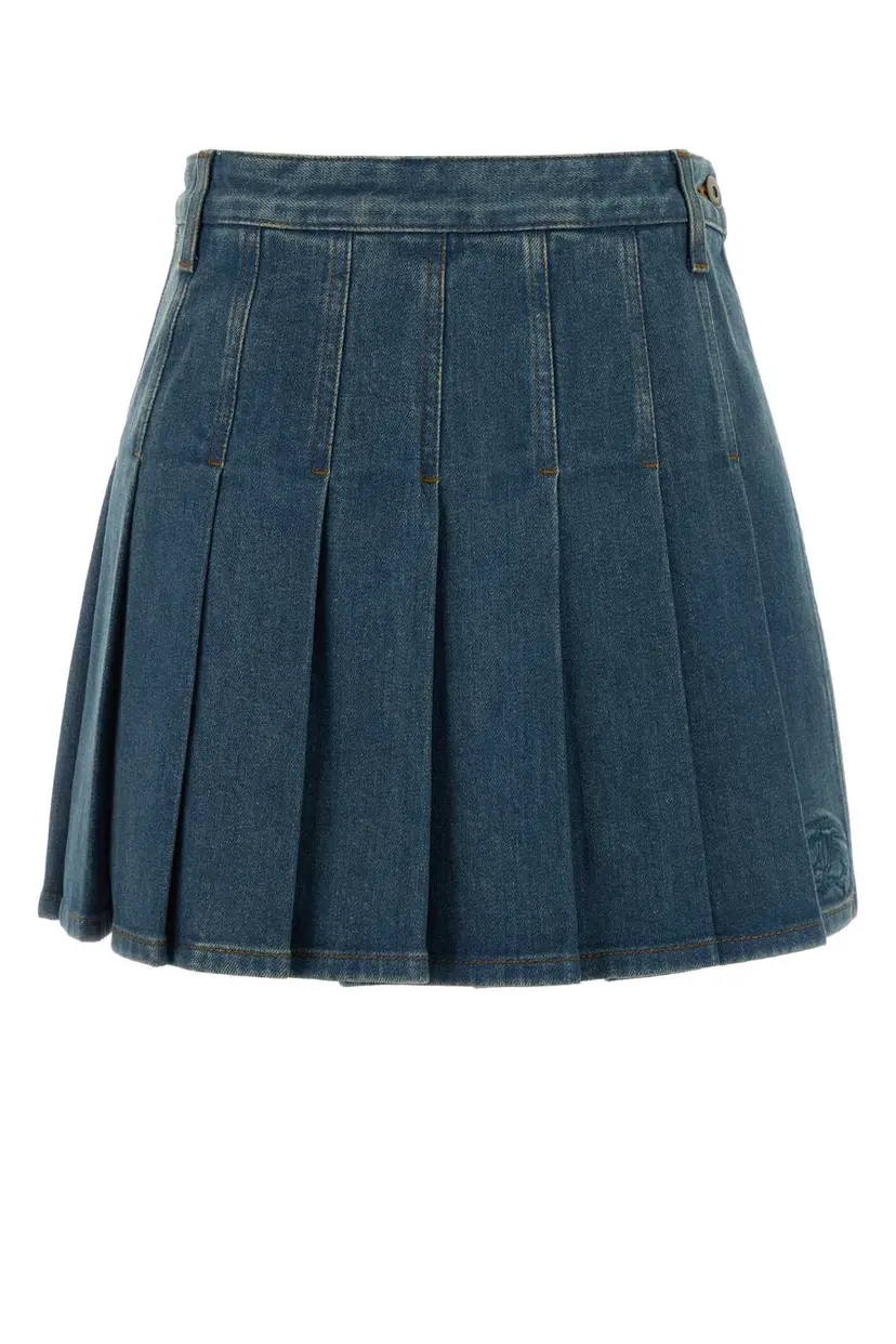 Burberry Burberry Denimskjørt – Blå