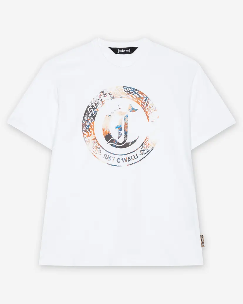 Just Cavalli Just Cavalli 79OAHE01 White T-shirt