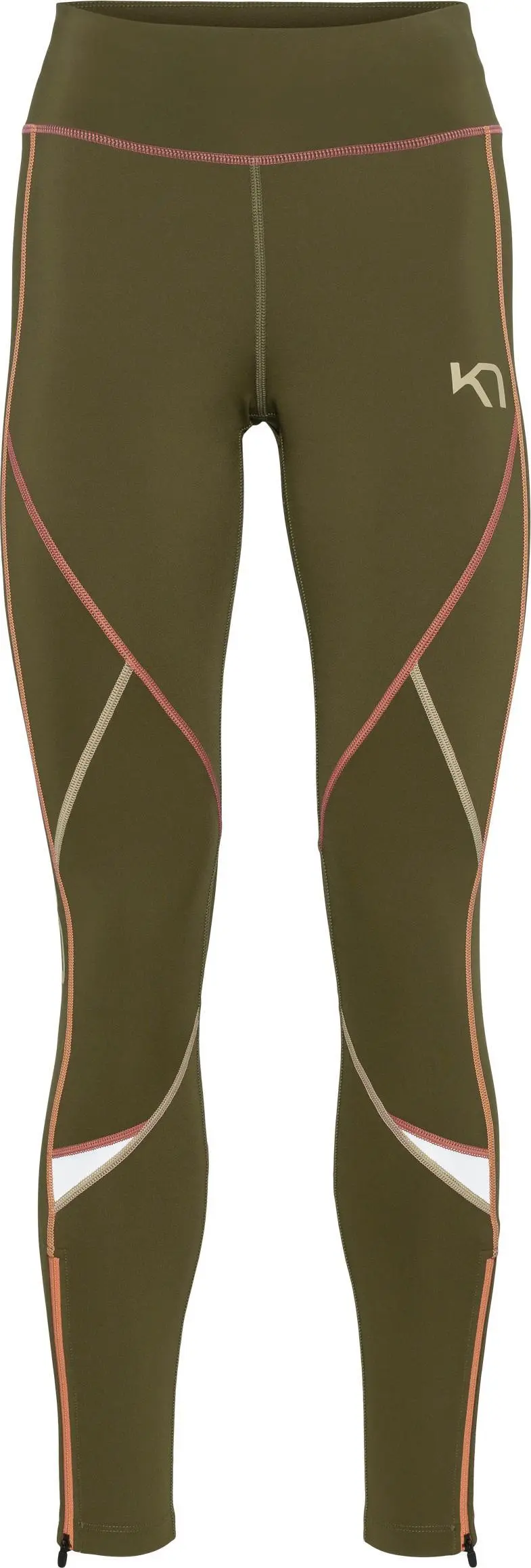 Kari Traa Kari Traa Women's Louise 2.0 Tights Dark Olive Green