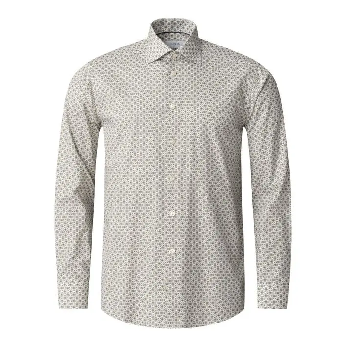 ETON Geometric Signature Twill Shirt