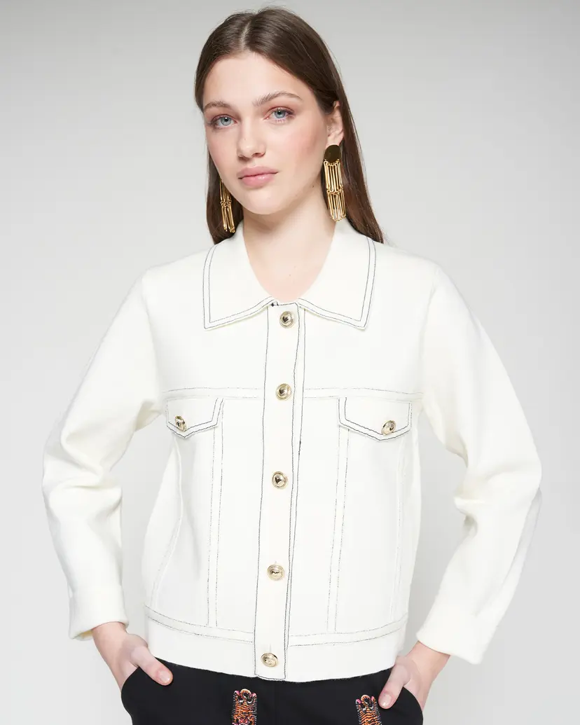 VilaGallo VilaGallo 32763 White Jacket