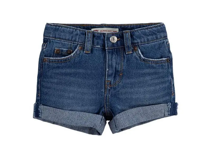 Levi's Levis Girlfriend Shorty Short Mørk Denim (176 /16 år)