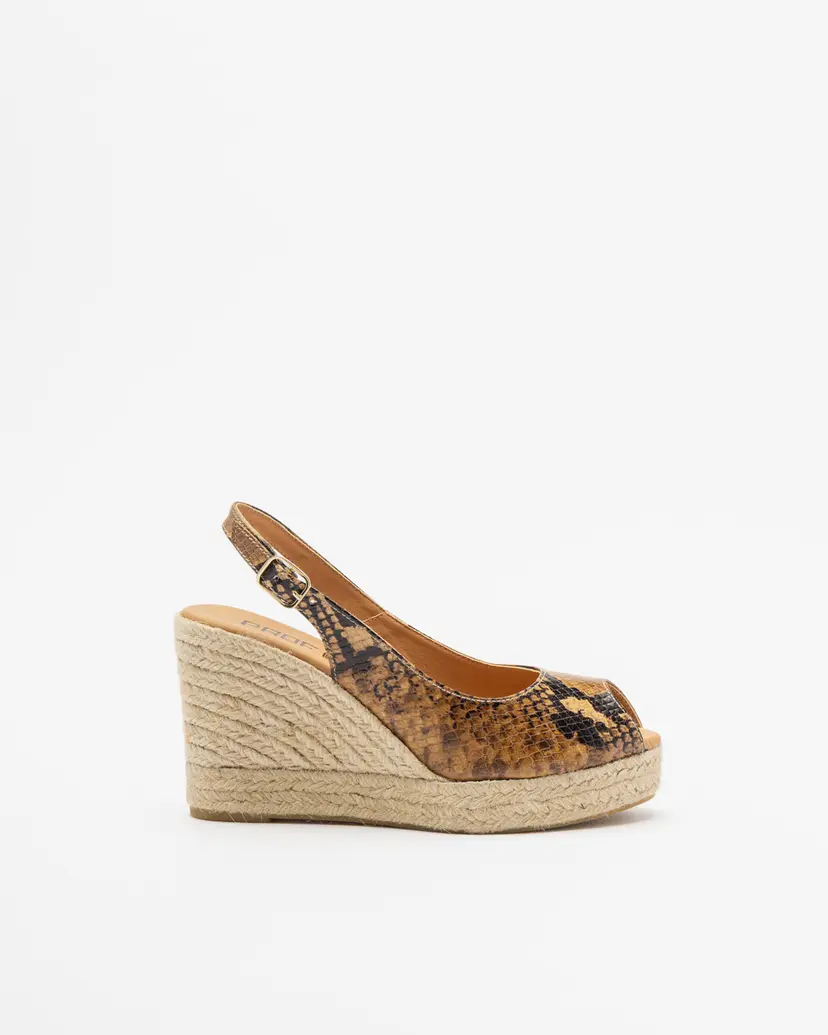 PROF PROF 26YU168 Beige Wedge sandals